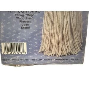 Mini Mop Doll‎ Kit #9293 Rebecca - Finishes 8" High - Design Works Crafts Angel